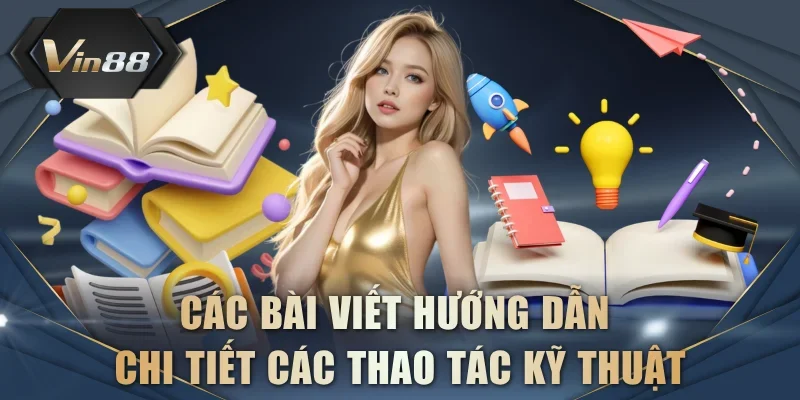 Các bài viết hướng dẫn chi tiết các thao tác kỹ thuật